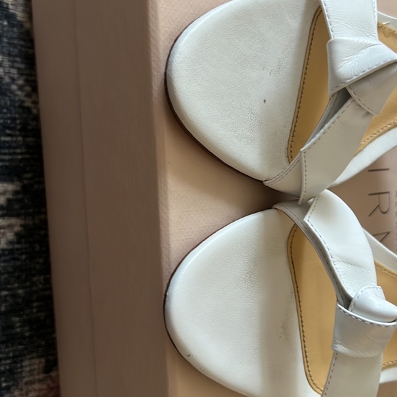 Alexandre Birman Clarita Sandal 100mm 4” white 36.5 36 1/2 - Picture 4 of 7